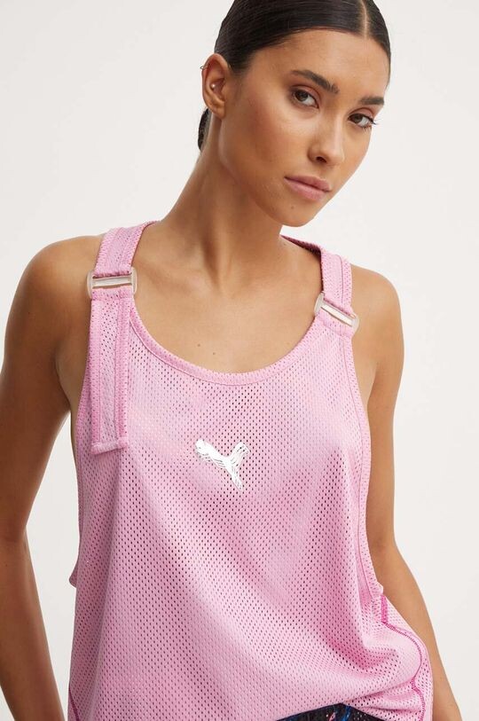 

Вишня - топ для дополнительной тренировки Puma, розовый