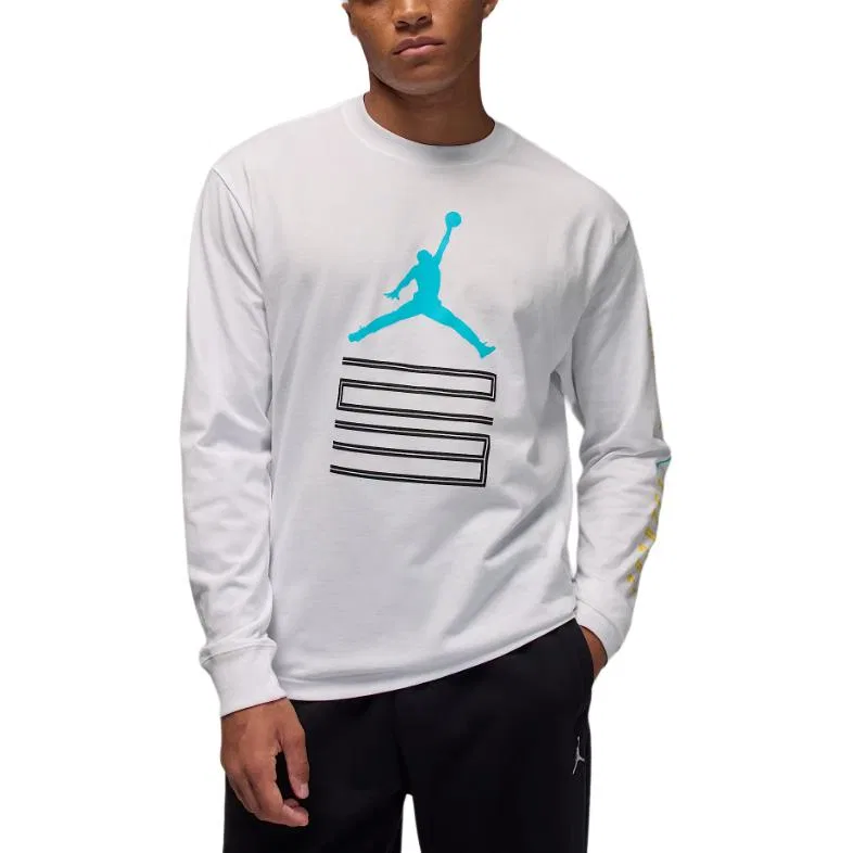 Футболка с длинным рукавом AJ11 Graphic Jordan White