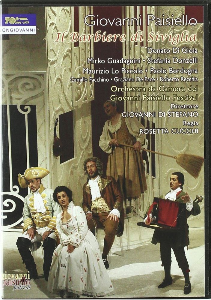 

Диск DVD Ii Barbiere Di Siviglia Drama Buffo In Due