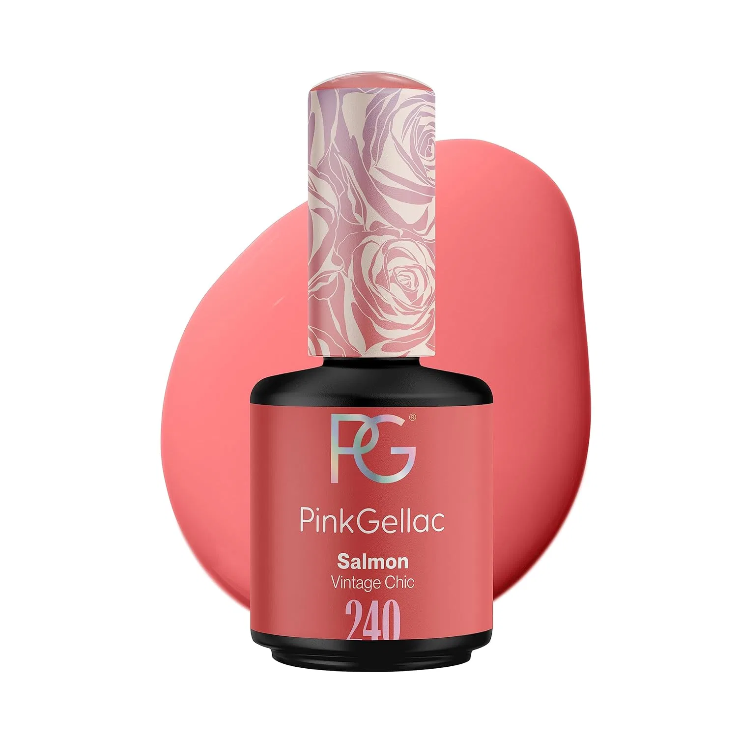 Гель-лак Pink Gellac UV, оттенок 240 Salmon, 15 мл Pink Gellac