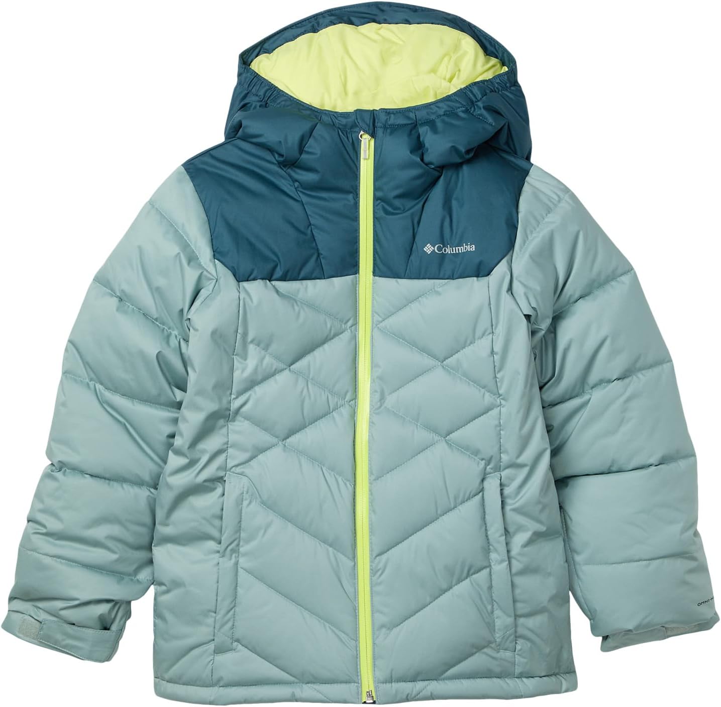 

Стеганая куртка Winter Powder III Columbia Kids, Crushed Blue/Everblue