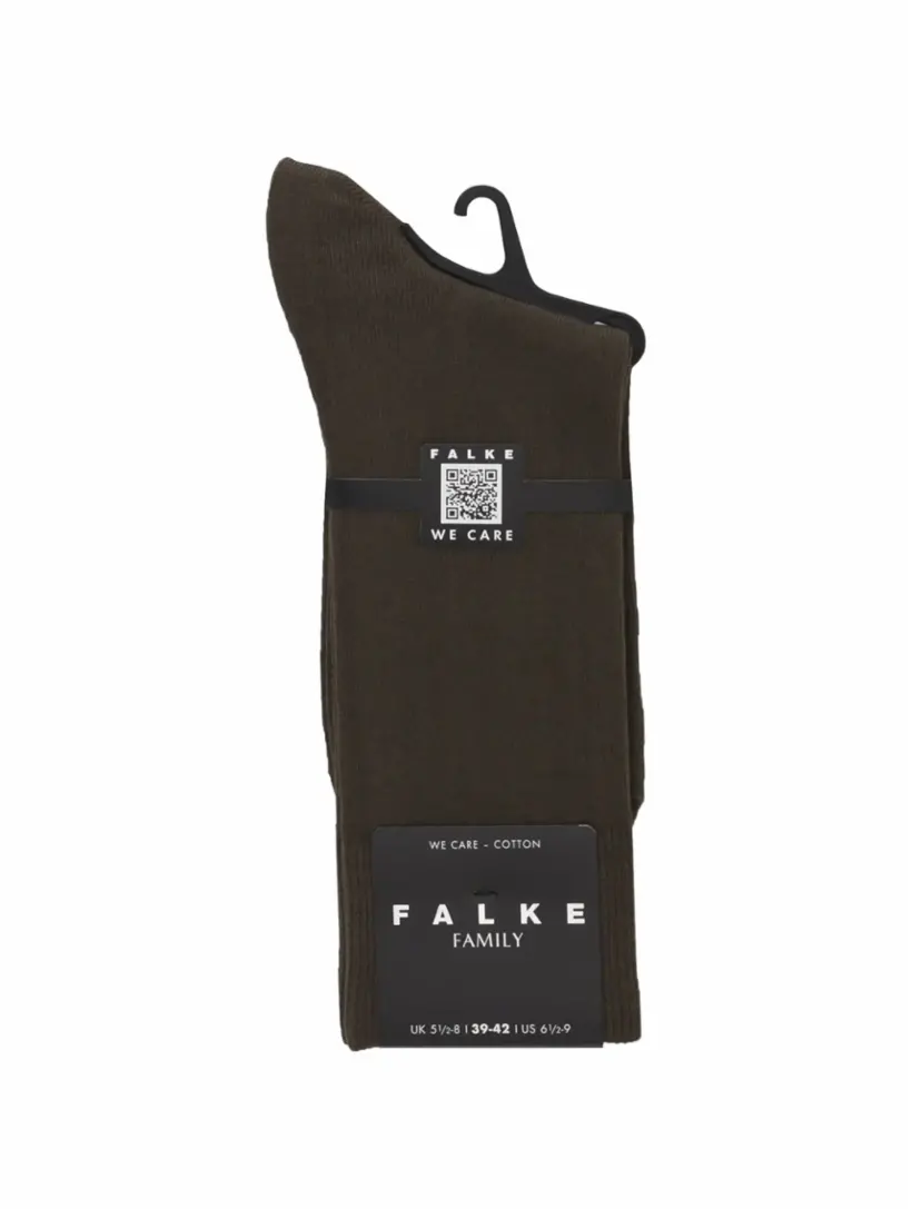 

Хлопковые высокие носки Falke, зелёный