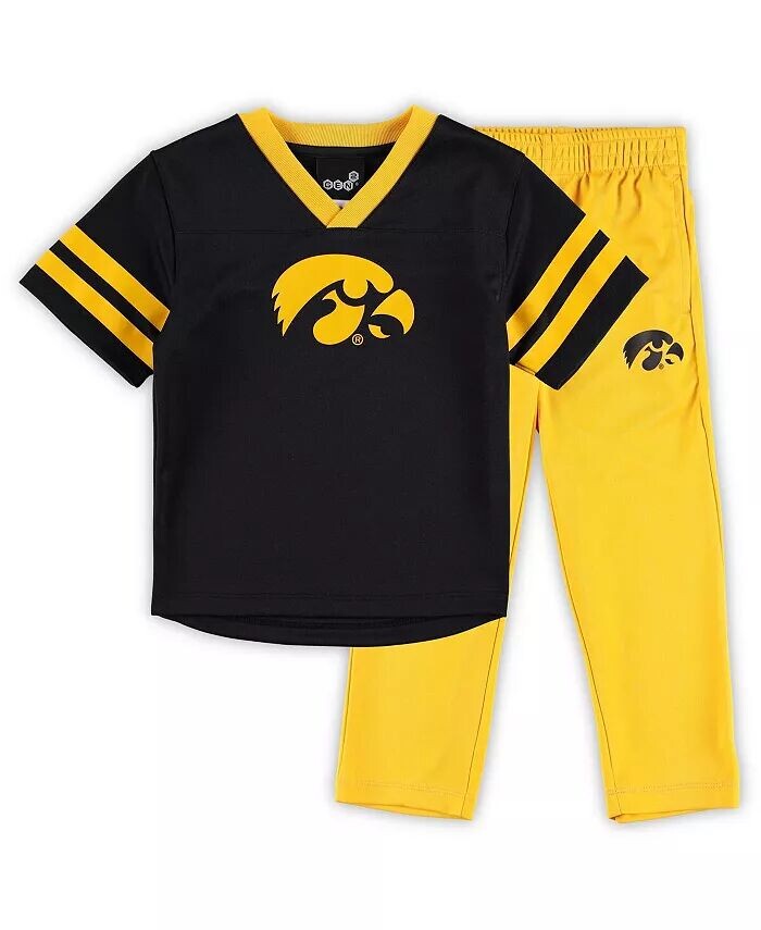 

Комплект из майки и брюк Iowa Hawkeyes Red Zone для мальчиков дошкольного возраста, черный, золотой Outerstuff