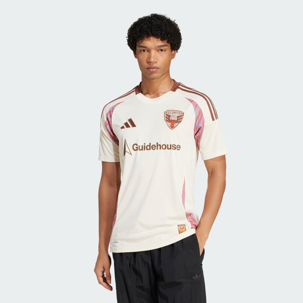 

Джерси Adidas D.C. United 25/26 Away Jersey, цвет Ecru Tint