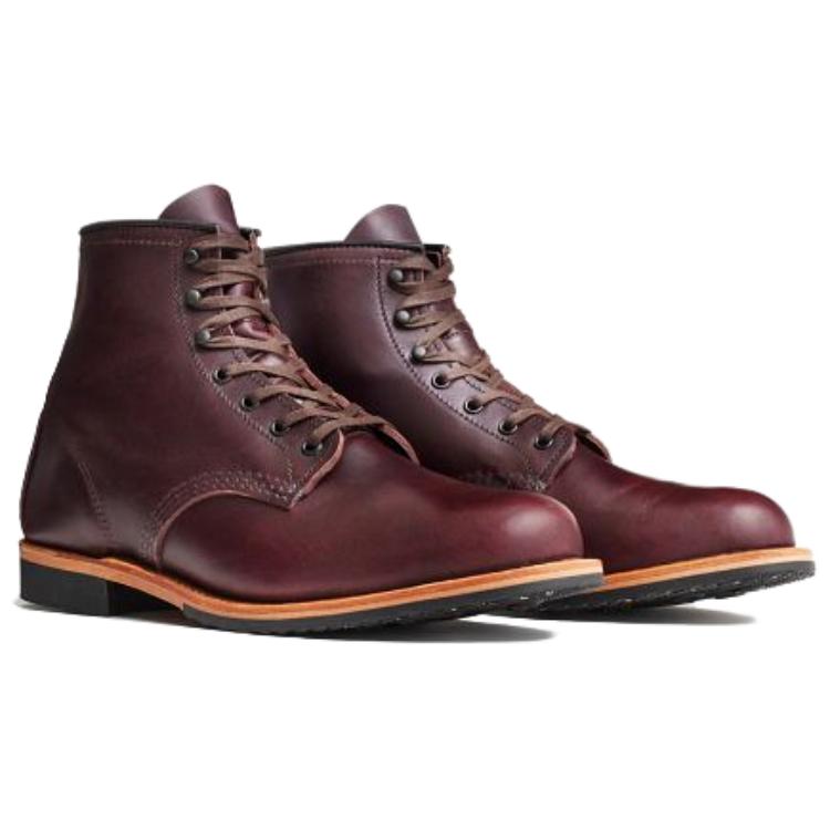 Red Wing Ботинки Beckman мужские, цвет fuchsia, ширина D — фото 4