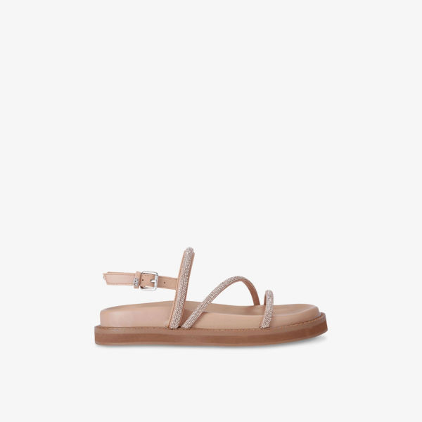 Сандалии Kg Kurt Geiger Savanna из искусственной кожи, красный