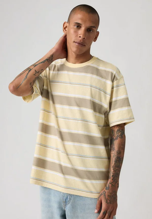 Винтажная базовая футболка Levi'S, Pecos Stripe Rutabaga
