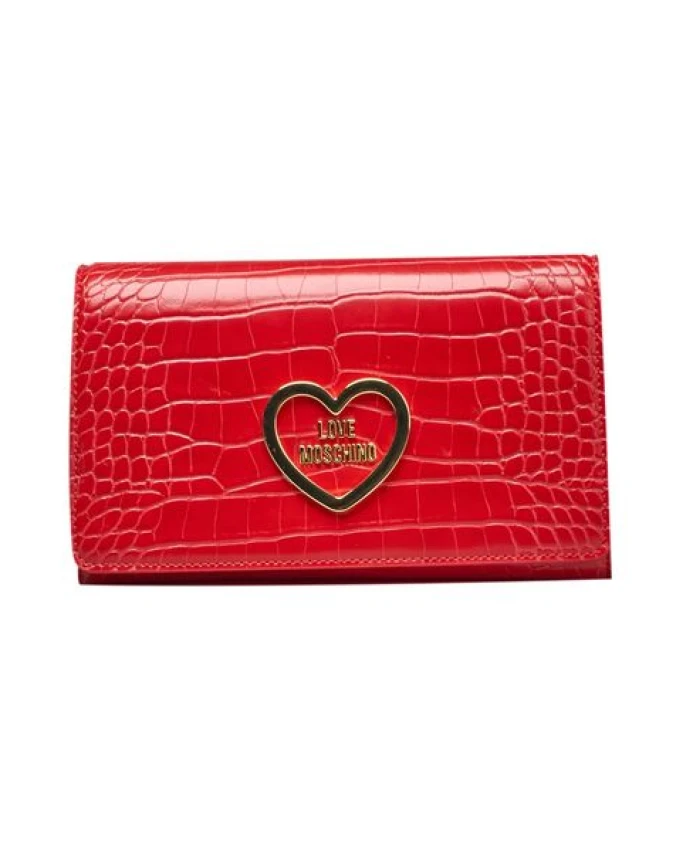 

Сумка через плечо с цепочкой Love Moschino, красный