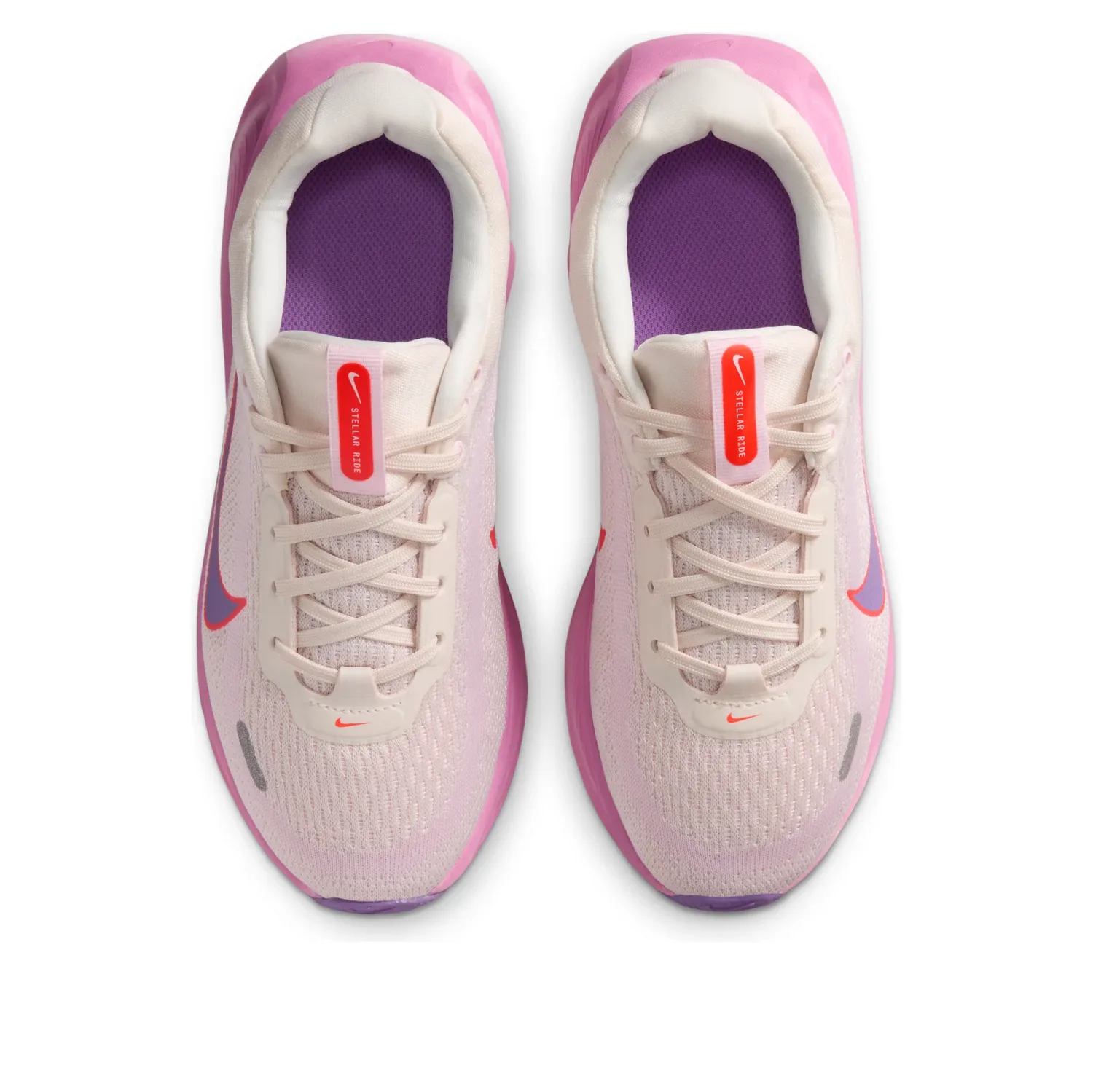 Кроссовки (GS) Nike Stellar Ride 'Chalk Pink Foam Crimson Violet' — фото 2