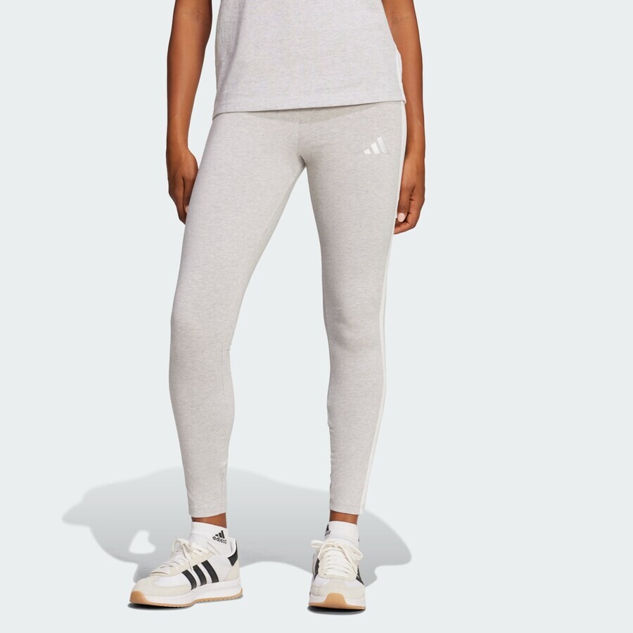 Леггинсы ADIDAS SPORTSWEAR Skinny Workout Pants Essentials, пятнистый серый — фото 2