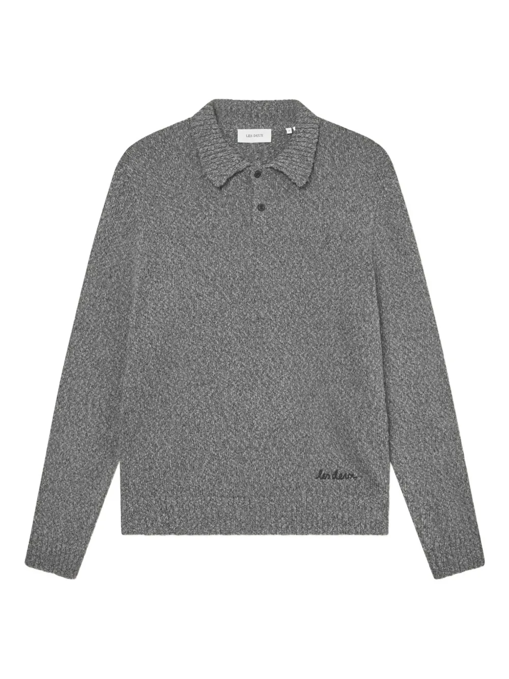 

Хлопковое поло Les Deux, серый