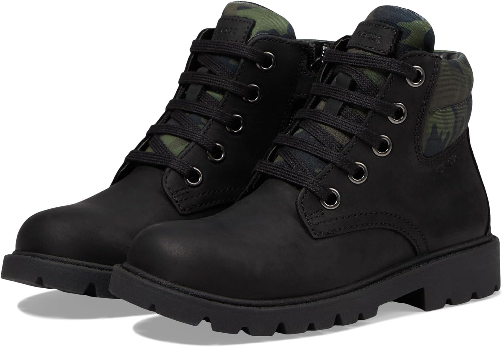 

Ботинки Geox Kids Shaylax 8, цвет Black/Mimetic