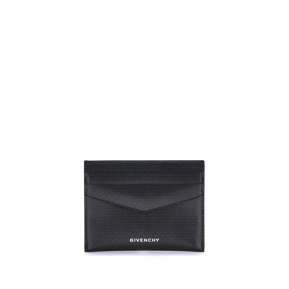

Кожаный держатель для карт Givenchy, черный