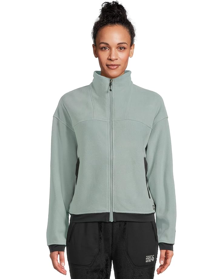 

Женская флисовая куртка на молнии Mountain Hardwear Powder Maven, Blue Sage/Black