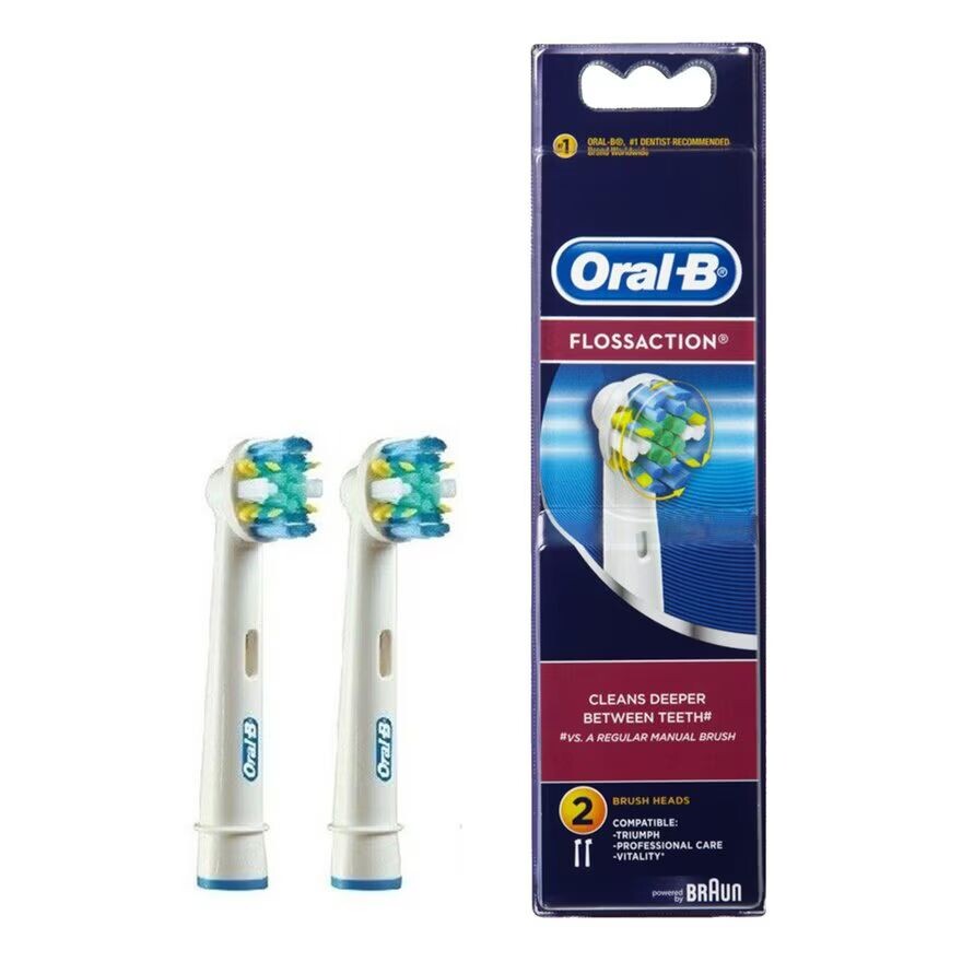 

Oral B Сменные насадки щетки Oral-B Dual Floss Action (EB 25-2), White
