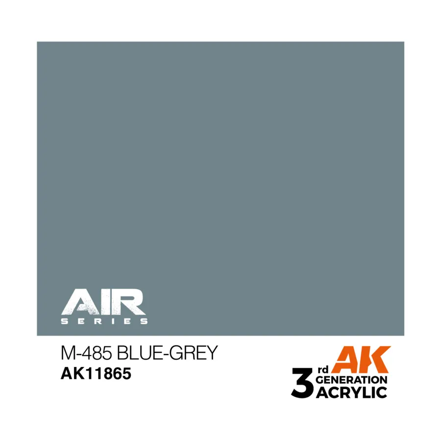 

М-485 Сине-Серый, 3rd Gen Acrylic - Air