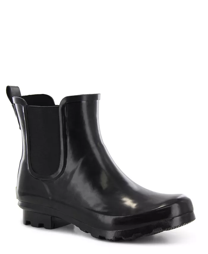 Женские классические резиновые ботинки Chelsea Rain Bootie Western Chief, черный — фото 3