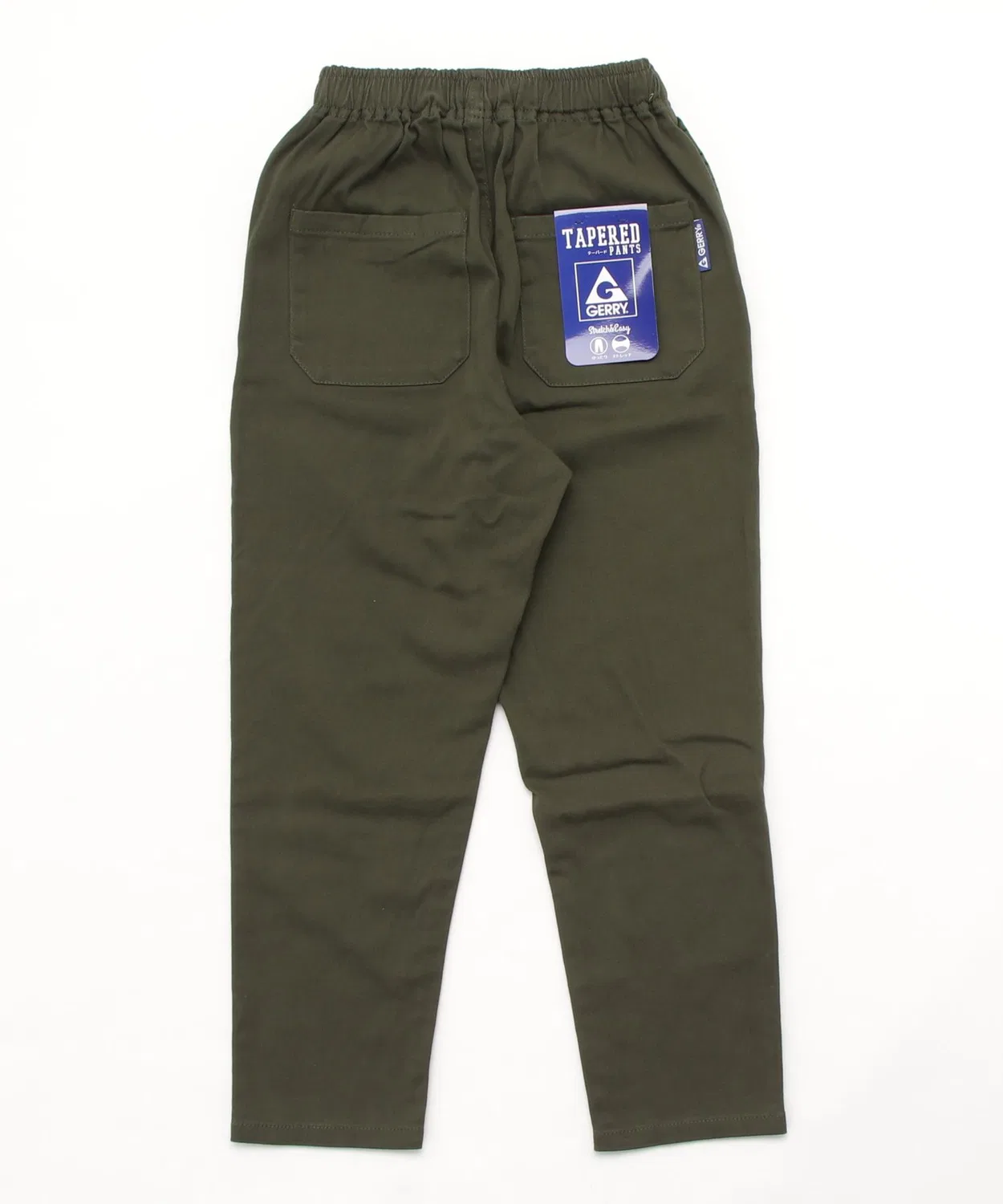 Штаны GERRY stretch twill taper pants хаки — фото 2