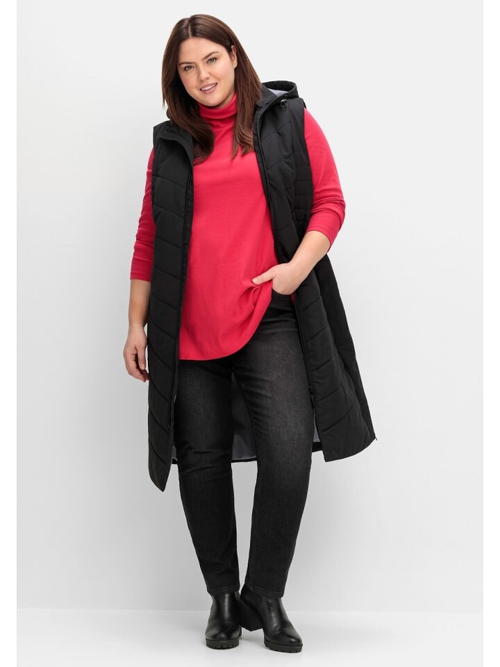 

Джинсы sheego, цвет black denim