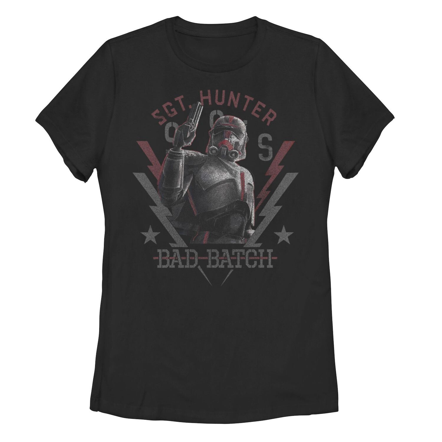 

«Звездные войны для юниоров» The Bad Batch SGT. Футболка с изображением портрета Hunter Licensed Character