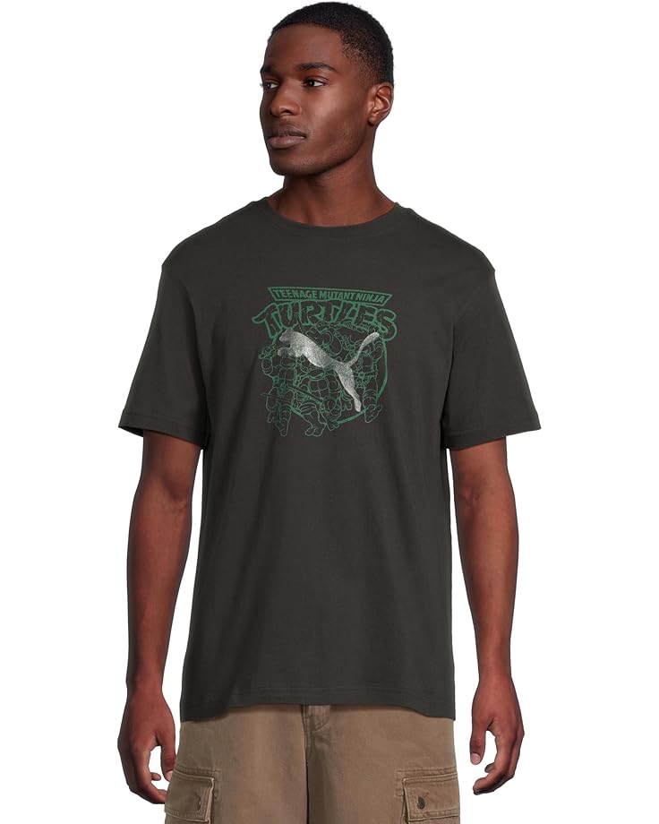 

Футболка PUMA Teenage Mutant Ninja Turtles Relaxed Graphic T-Shirt, цвет Puma Black