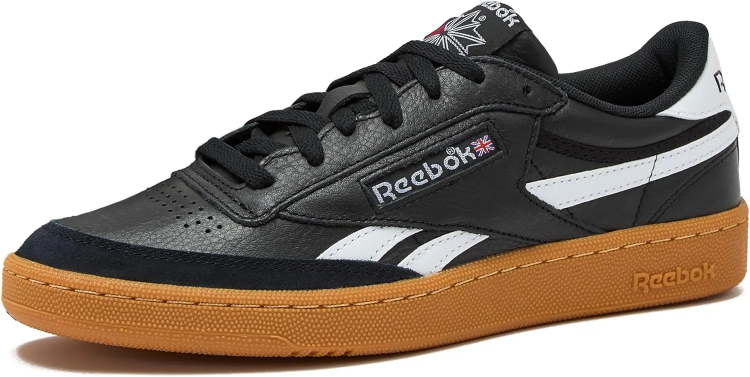 Мужские кроссовки Reebok Club C Revenge Vintage - повседневная теннисная обувь для мужчин, размеры от 7 до 15, белый