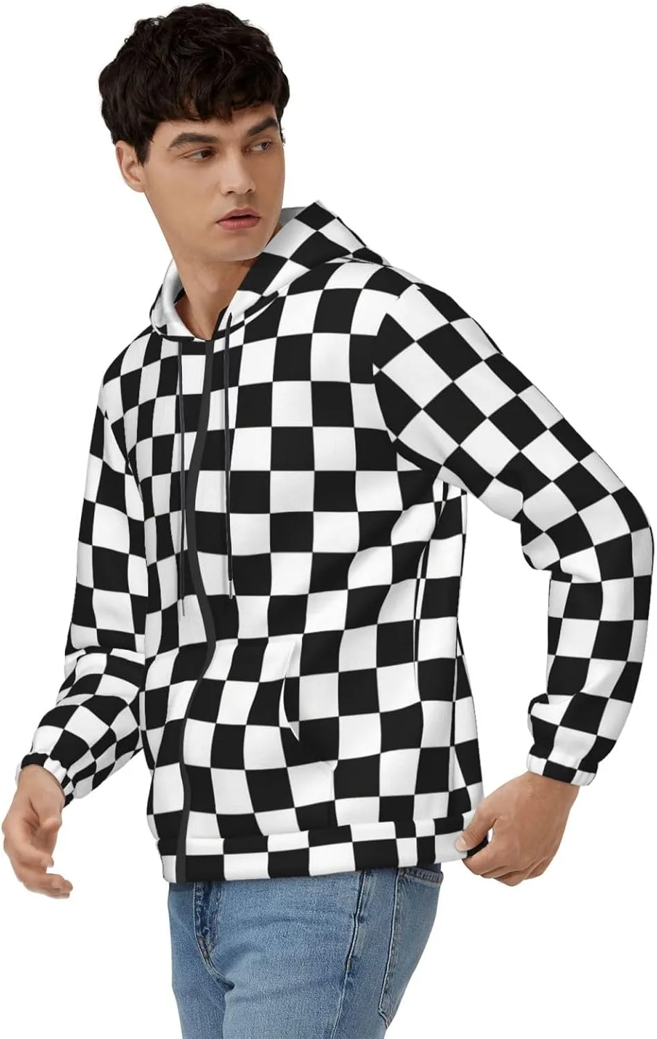 

Мужская толстовка с капюшоном и карманами KATVEESC