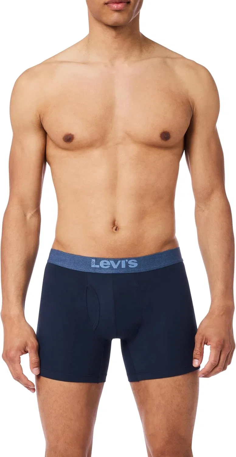 Трусы Levi's, синяя комбинация — фото 2