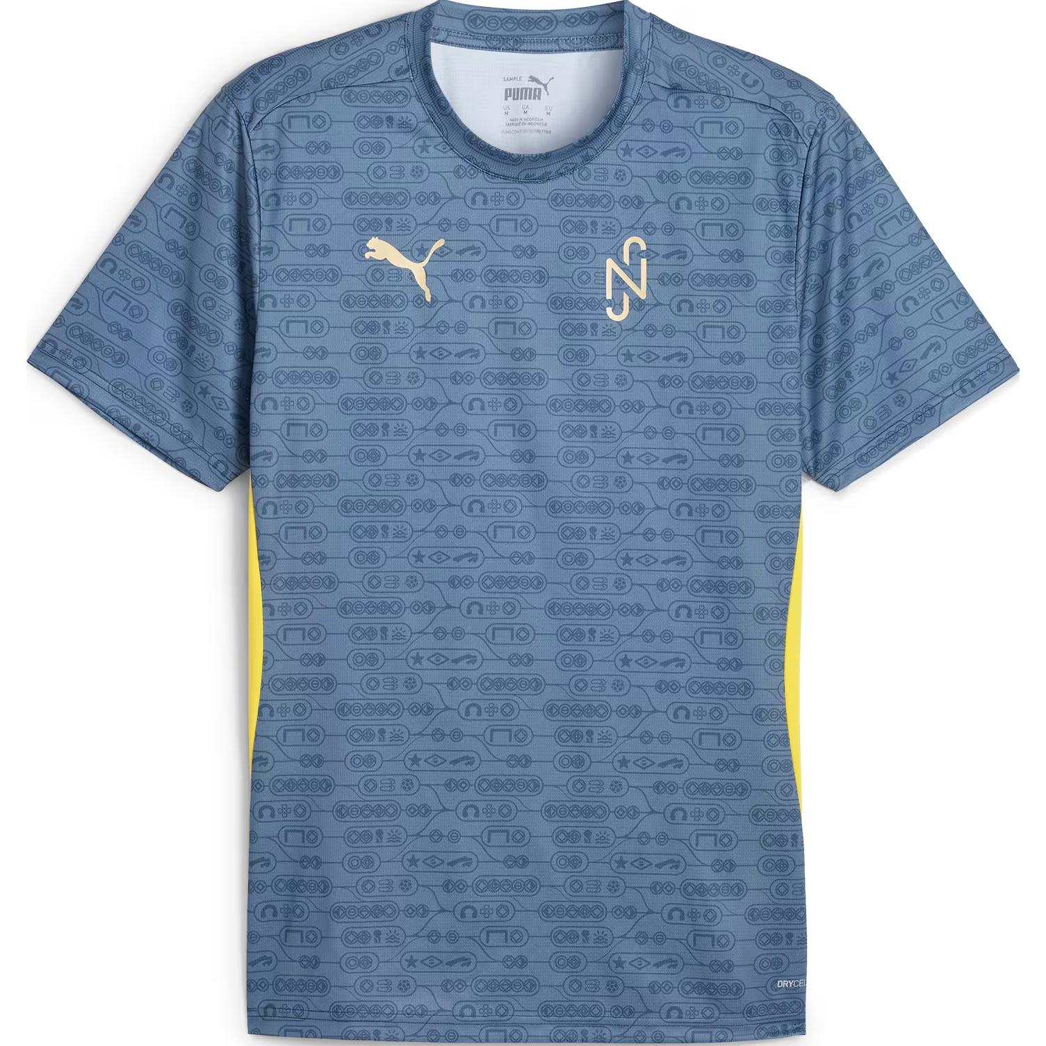 

Футболка Hombre Neymar Jr 'BNA' PUMA, синий/желтый