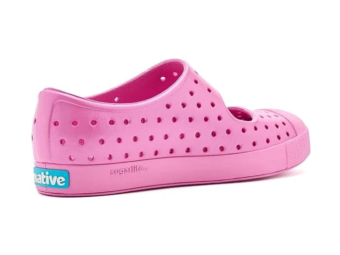 Кроссовки дышащие Jefferson Juniper Metallic Native Shoes Kids, Malibu Pink Metallic/Malibu Pink — фото 4
