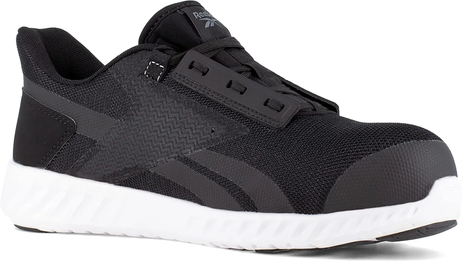Отличные мужские ботинки Reebok Sublite Legend с защитой пальцев и стоп, для занятий спортом и работы. Ботинки, обувь для промышленного строительства, черный — фото 4