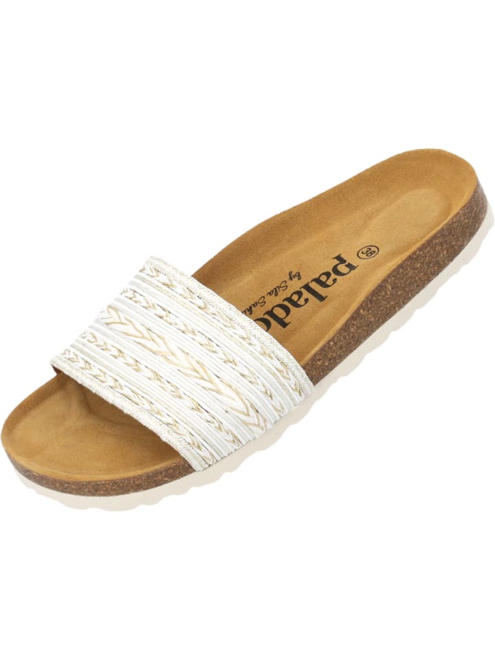 Мюли palado, цвет bianco/oro