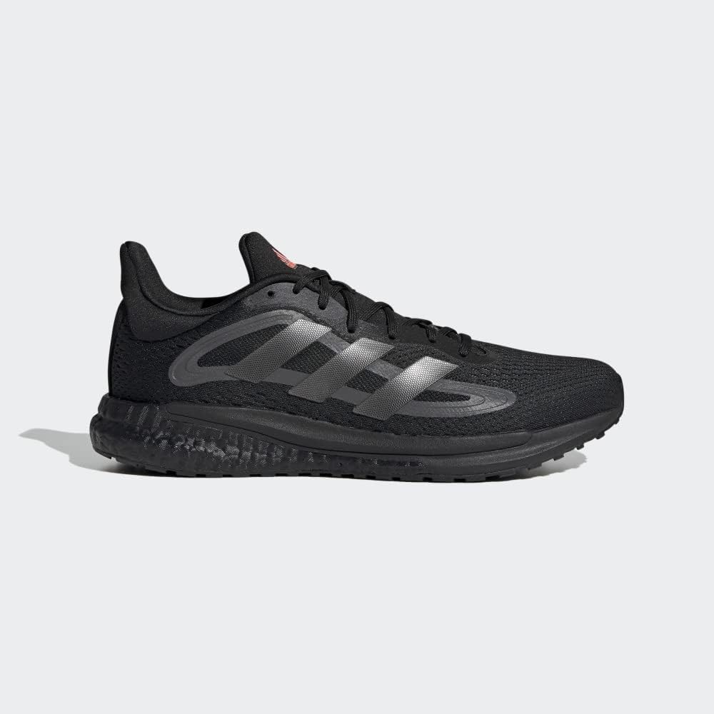 Мужские кроссовки для трейлраннинга Adidas Solar Glide 4, черный/серый — фото 3