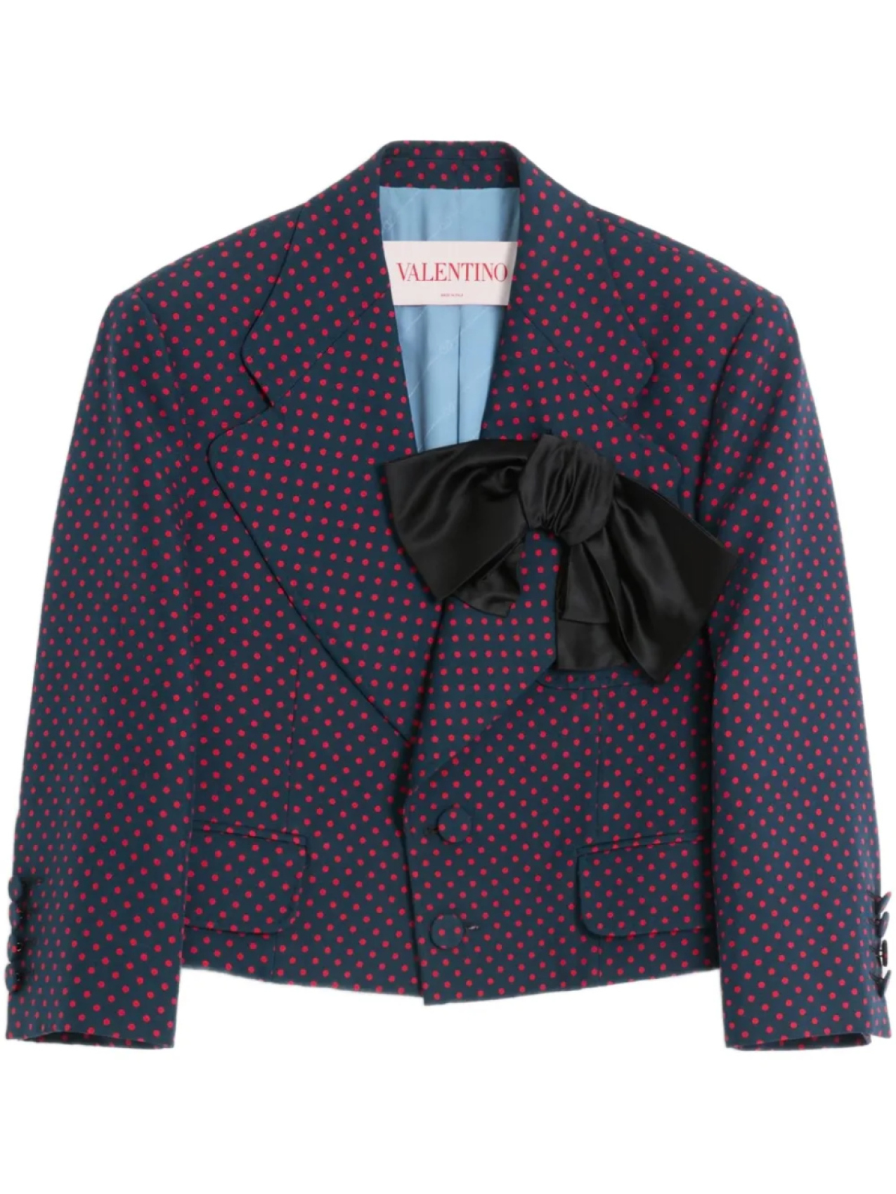 

Блейзер Shantung Valentino Garavani, синий