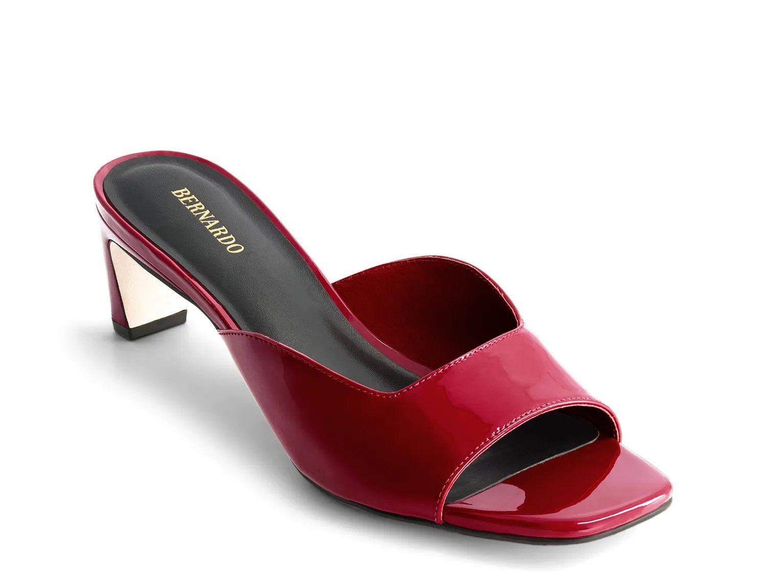 Сандалии Bernardo Cenza Sandal, Red Patent Leather