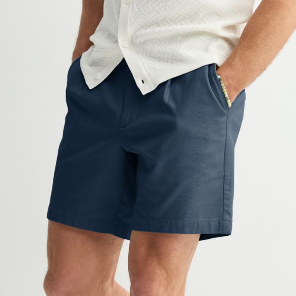 

Мужские технологичные шорты 18 см Apt. 9, цвет navy texture