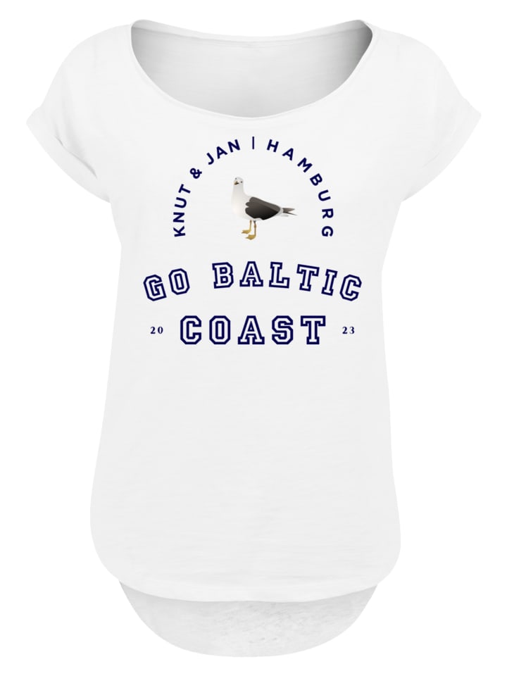 

Длинная футболка Möwe Knut & Jan Hamburg белого цвета F4NT4STIC, Белый, Длинная футболка Möwe Knut & Jan Hamburg белого цвета F4NT4STIC