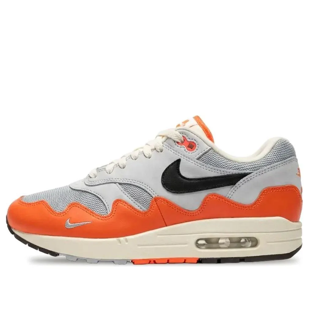 Кроссовки Nike x Patta Air Max 1 '87 'Hyper Crimson', оранжевый