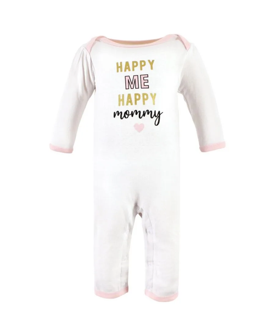 Мягкий хлопковый комбинезон для девочек Hudson Baby, леопард mamas mini — фото 4