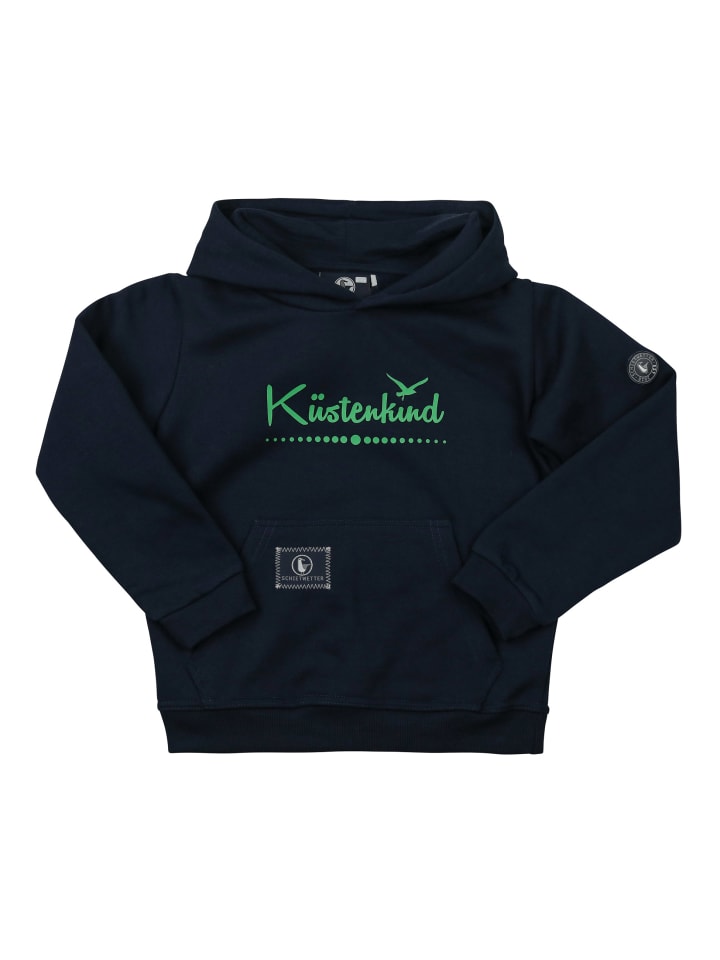 

Толстовка SCHIETWETTER, цвет navy-neongreen
