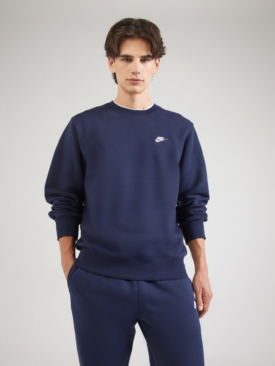 Толстовка Nike Sportswear Club, темно-синий — фото 3