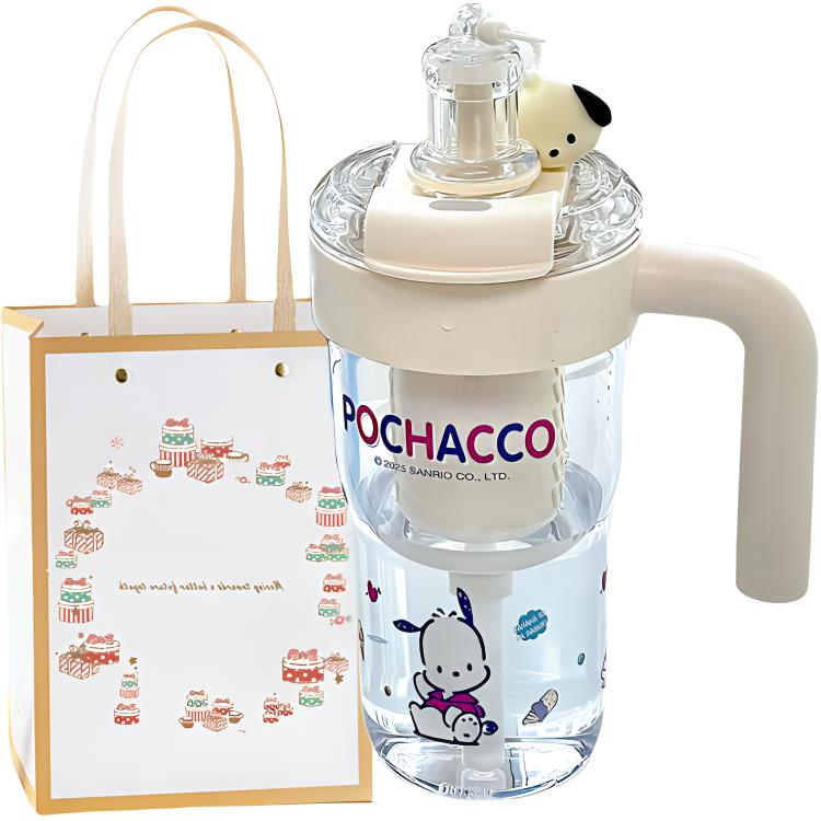 Пластиковые стаканы для воды 850ml Sanrio, Cinnamoroll+Shopping Bag — фото 3