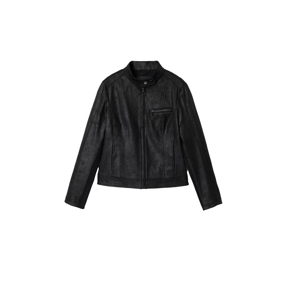 

Черная куртка из полиэстера Desigual