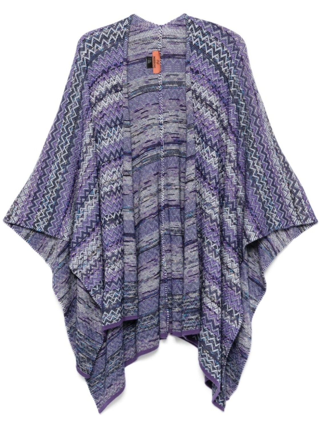 

Накидка Missoni с зигзагообразным узором, фиолетовый