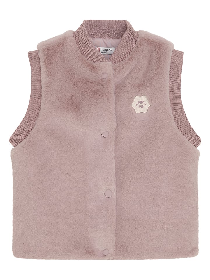 

Noppies Жилет из искусственного меха фиолетового цвета