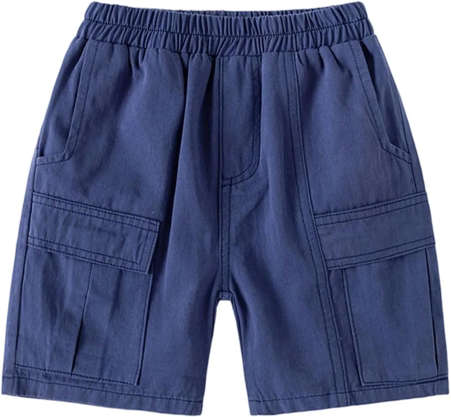 Детские шорты карго хлопковые, C - Navy