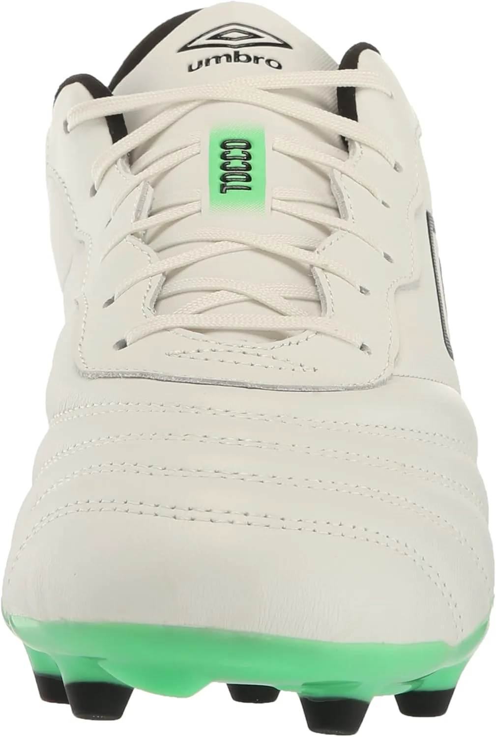 Мужские бутсы Umbro Tocco 3 Premier FG, белый/черный/зеленый — фото 4