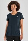 

Базовая футболка U.S. Polo Assn., темно-синий