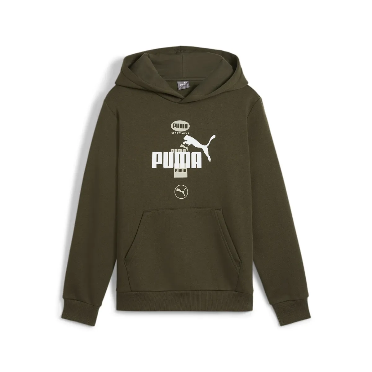 

Толстовка PUMA "Толстовка с рисунком PUMA POWER для мальчиков", зеленый