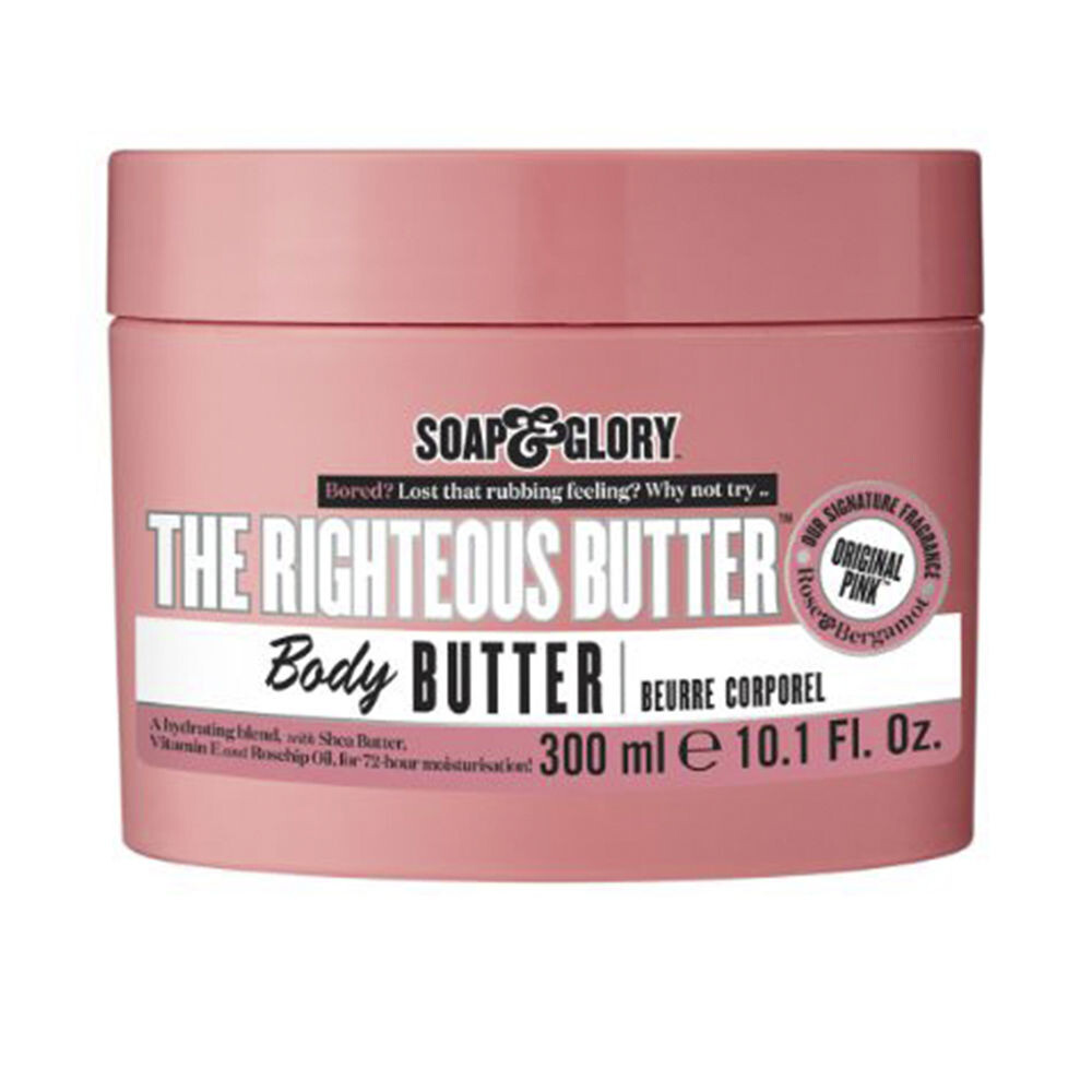 

Увлажняющий крем для тела The Righteous Butter Soap & Glory, 300 мл